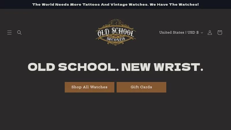 Old School Seconds | Vintage Luxury Watches