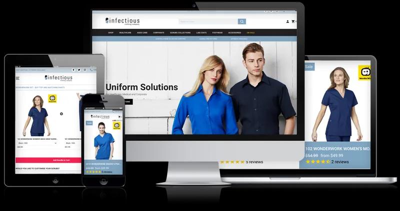 Shopify plus re platform for Infectious