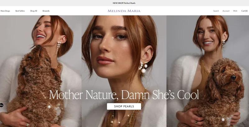 Shopify Jewellery website