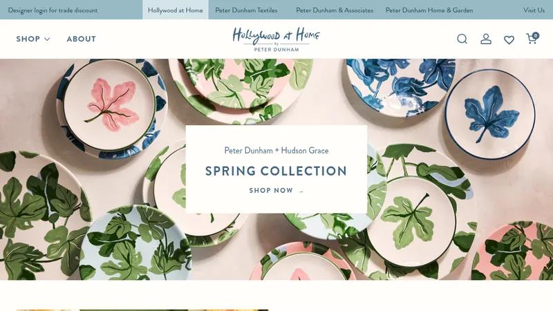 Hollywood at Home Shopify Theme Design