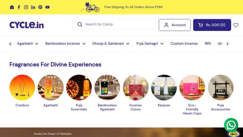 Cycle - India's Leading Fragrance Brand (Shopify Plus)