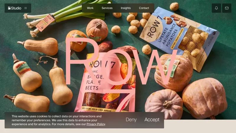Row 7 Seeds: Conslidating DTC & B2B sites for online organic produce