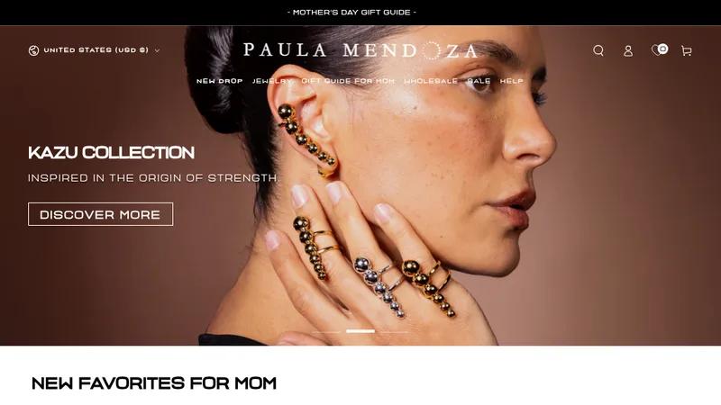 Paula Mendoza Jewelry (Shopify Plus)