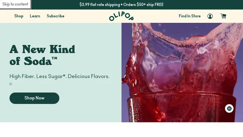 Drinkolipop | Website Redesign
