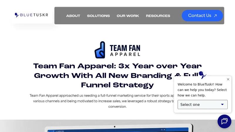 Team Fan Apparel: 3x Growth W/ All New Branding & Full-Funnel Strategy
