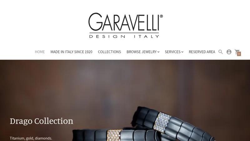 Garavelli Luxury Jewelry - Website Design & Development