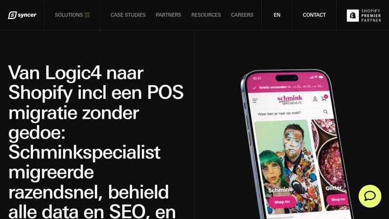 Migration Logic4 - Shopify: Schminkspecialist.nl