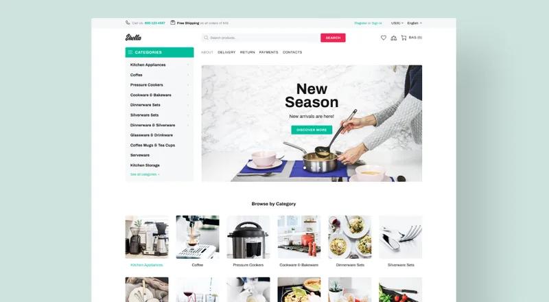 Kitchen appliances store