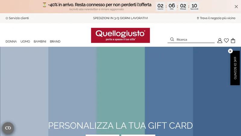 Quellogiusto, da Magento a Shopify Plus