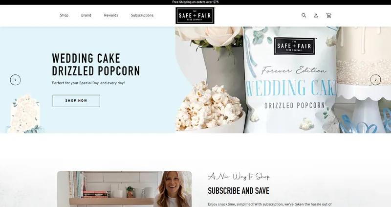 Build custom food website