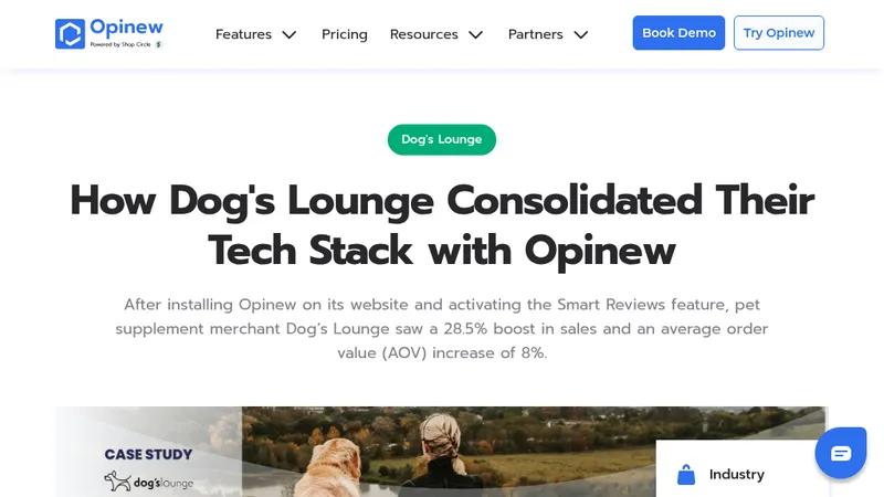 How Dog's Lounge Consolidated Their Tech Stack with Opinew