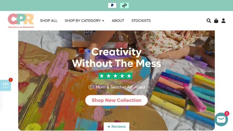Creative Play Resources - Rebuild & Wholesale Setup