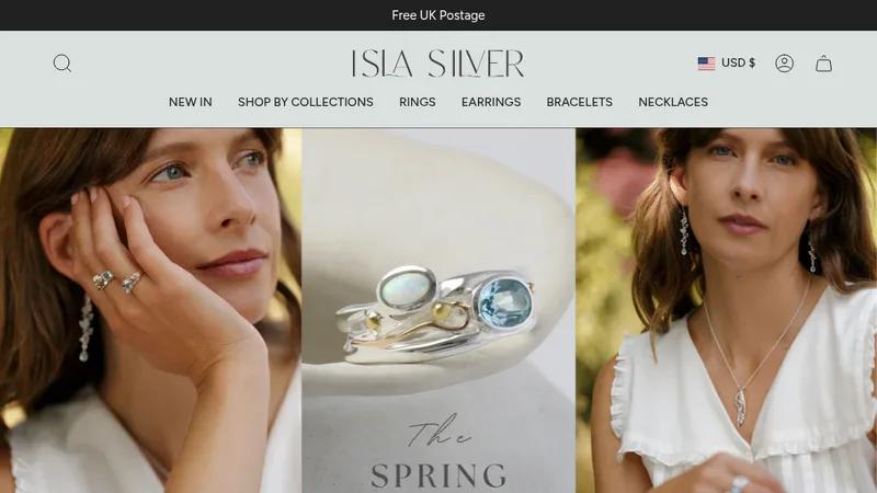 Isla Silver - New Site Build & Wix Migration