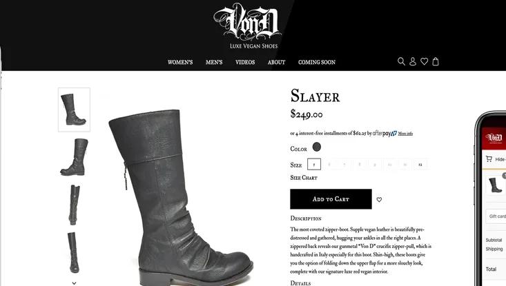 Von D Shoes