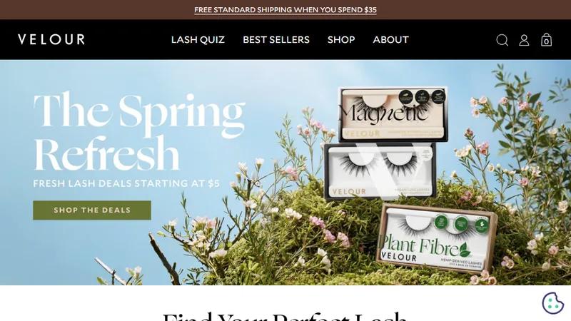 Lash Luxury Redefined: Velour Beauty's Shopify Transformation