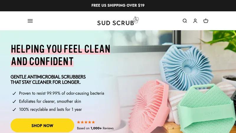 Sud Scrubs | Custom Theme Design & Development