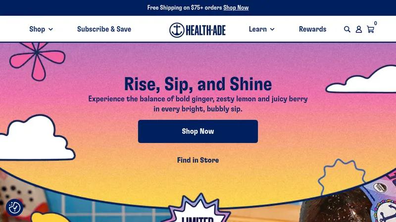 Health-Ade Kombucha Shopify Plus Blog Redesign