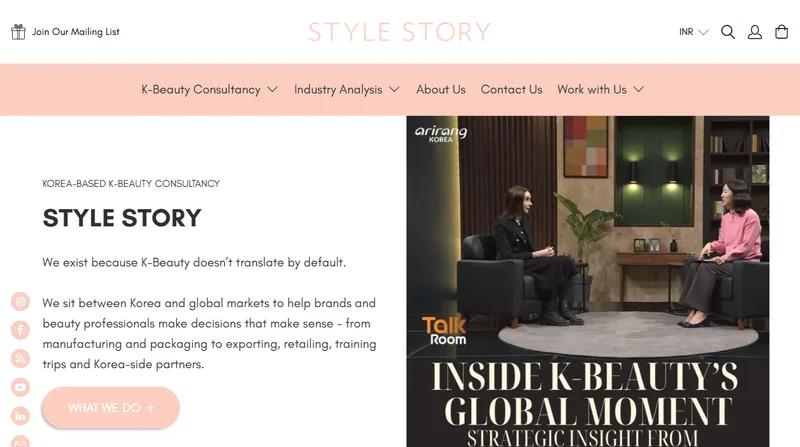 Stylestory Shopify Store development