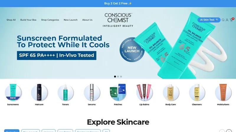 Concious Chemist - Skincare Brand - As Seen on Shark Tank India