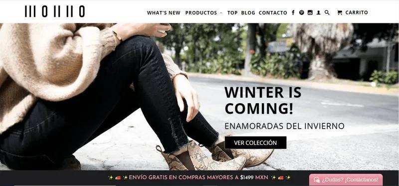 Diseño de tienda, setup y personalización para Monno Shoes