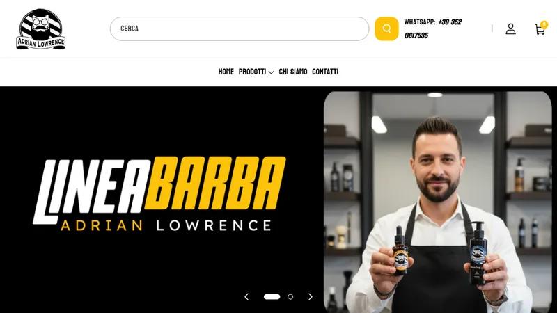 Adrian Lowrence - Prodotti Professionali per Barbieri