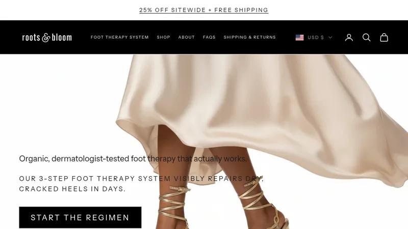 Floral E-commerce Site with SEO and UX Focus