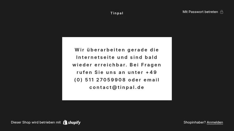 tinpal: Redesign und Neuaufbau eines Brillenshowroom als Showroom