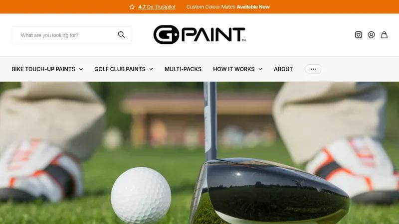 Gpaint – Shopify Redesign & Sales Growth Optimisation
