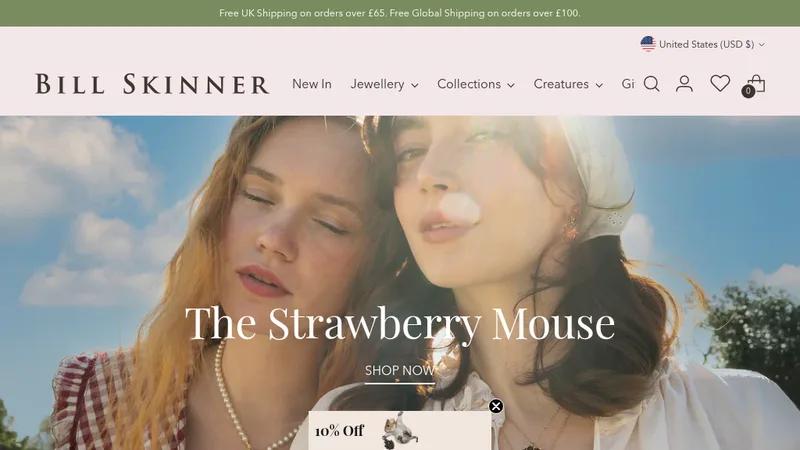 Bill Skinner Studio > Custom Website to Shopify Migration & Devlopment