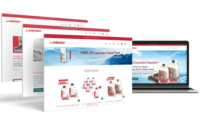 Labway: Biotech Startup on Shopify Web Design & Development