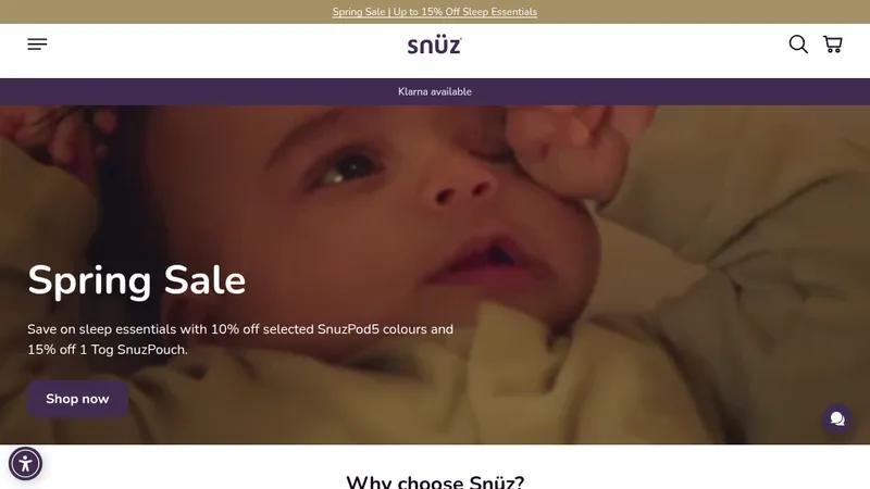 Snuz - Shopify migration and custom product bundle builder