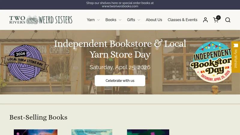 Two Rivers Books | Weird Sisters Yarn