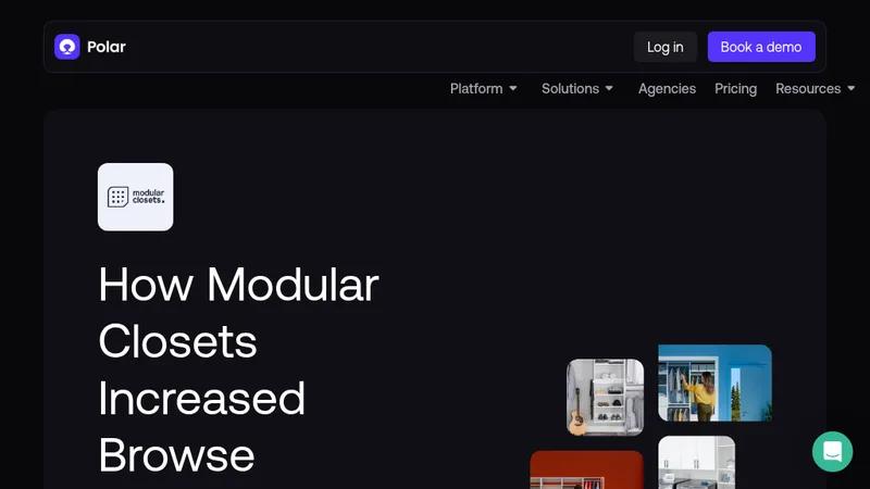 How Modular Closets Increased Browse Abandonment Revenue by 54%