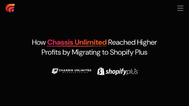 Chassis Unlimited | Magento to Shopify Plus Migration