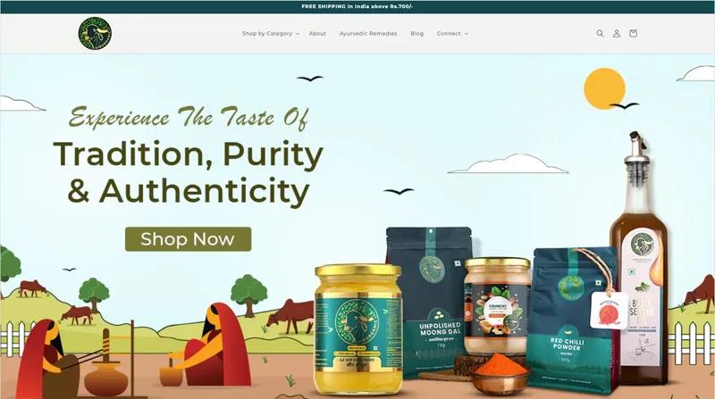 Organic Food Store