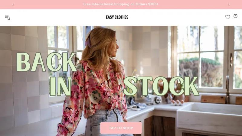Easy-Clothes - Women's Clothing Store based on USA