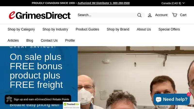 EgrimesDirect -B2B | SEM Growth Strategy with Measurable Performance