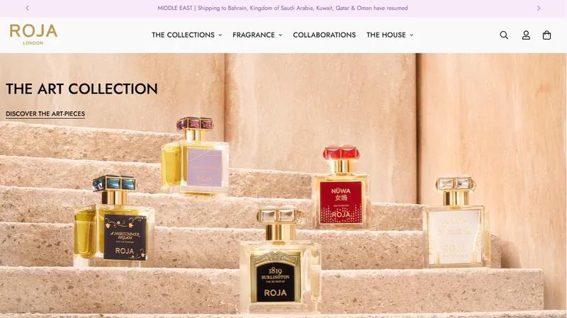 Store Redesign for ROJA PAFUMES