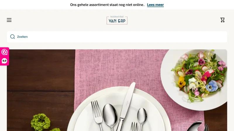 KOOKWINKEL VAN ERP - LightSpeed to Shopify