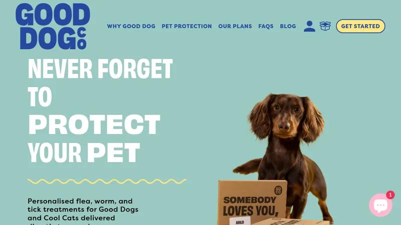 Shopify store Design for the Pet Product Brand