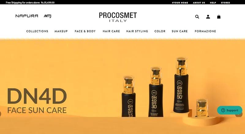 PROCOSMET.com Store Development