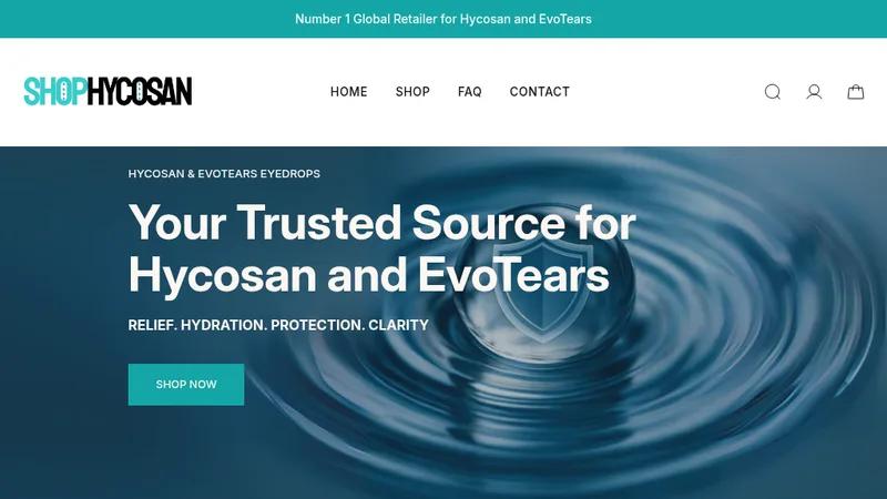 ShopHycosan Shopify Store Build & Design