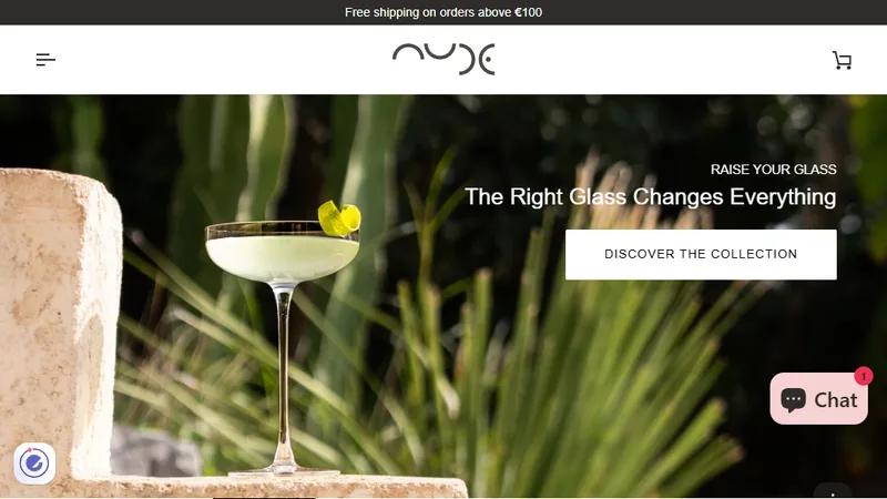 Nude Glass B2C and B2B Store Setup and Management