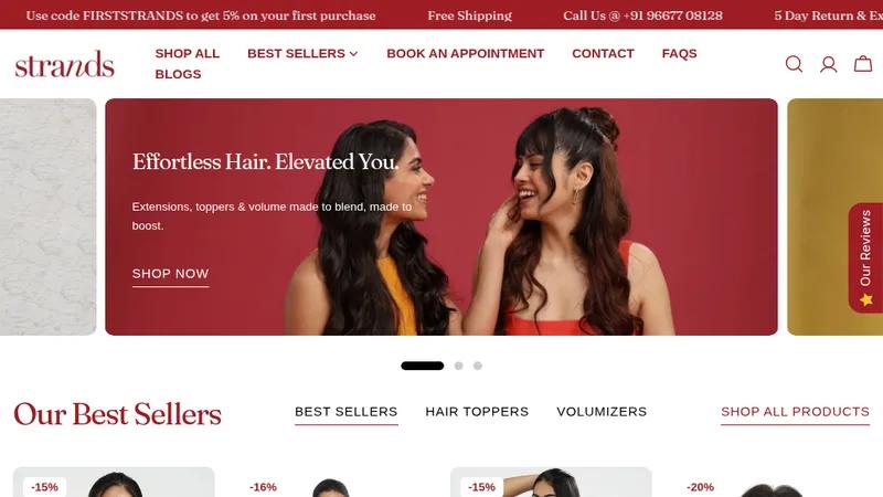 Strands | Luxury Hair Extensions