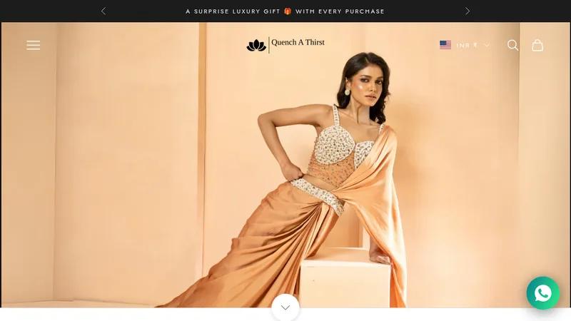 Quench A Thirst - Luxury Indian Wear