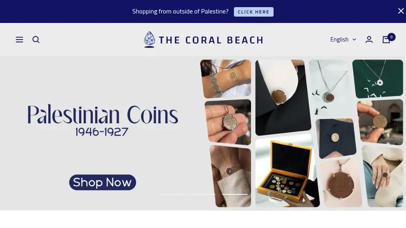 The Coral Beach | Jewelry & Clothing