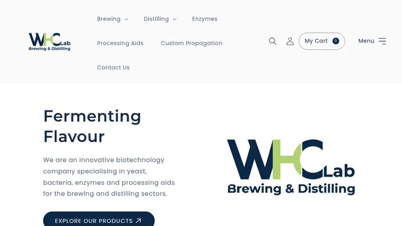 HIghly customised website - WHC Lab