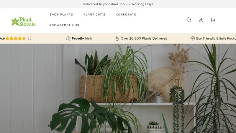 Plant Store Ireland Custom Website