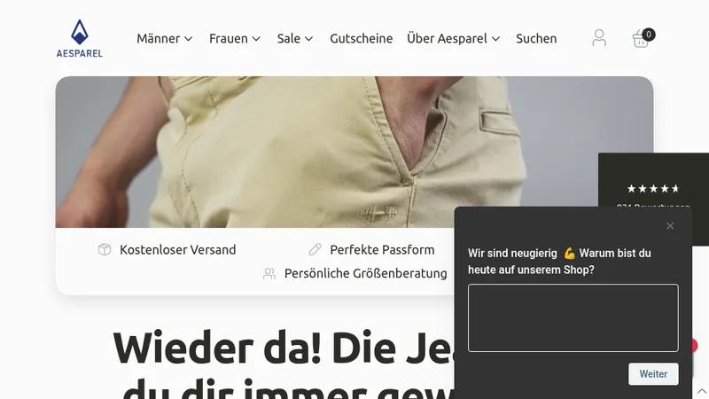 Aesparel - Relaunch und Optimierung