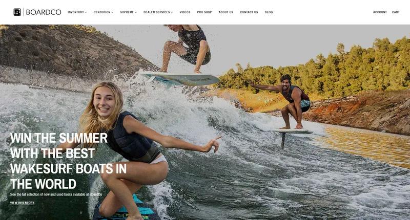 Landing page build